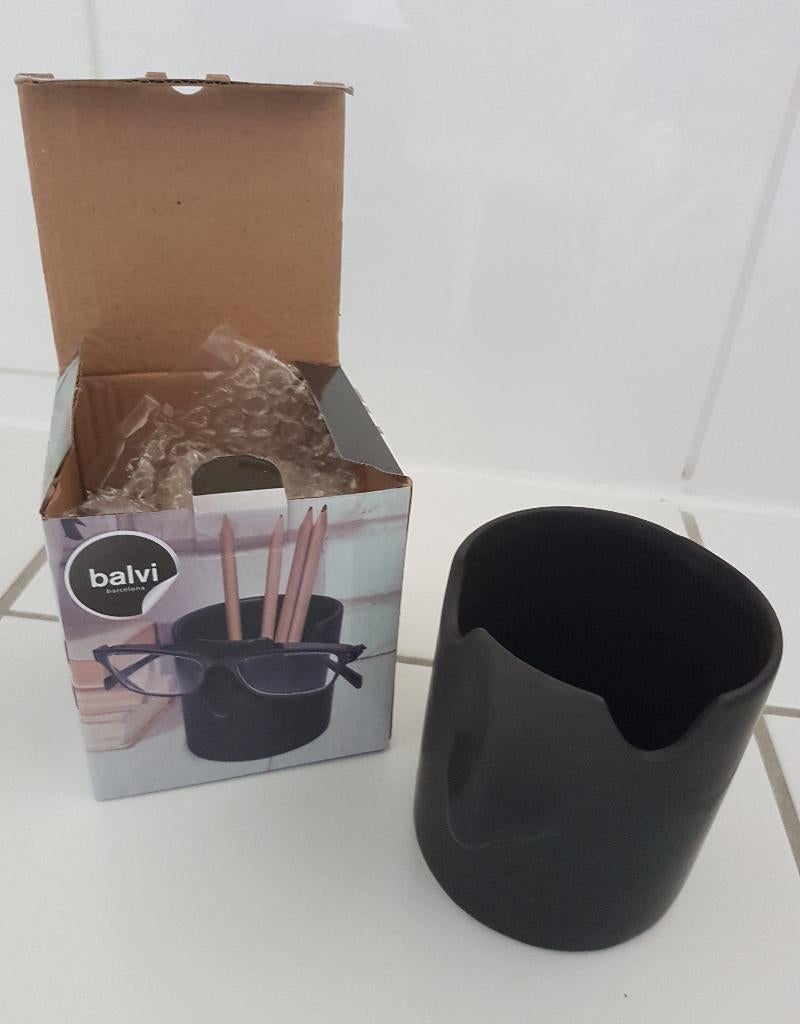 Pennenhouder maar ook voor je bril, zwart. NIEUW. BALVI, Ophalen of Verzenden, Nieuw