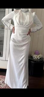 Mooie witte jurk, Ophalen of Verzenden, Zo goed als nieuw, Wit, Trouwjurk