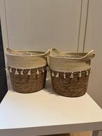 2 Ibiza manden, nieuw met kaartje, Ophalen of Verzenden, Nieuw, Rond, Riet