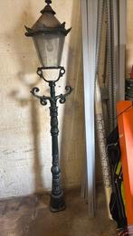 Giet ijzeren lantaarnpaal, Staande lamp, Ophalen of Verzenden, 50 tot 250 watt, IJzer