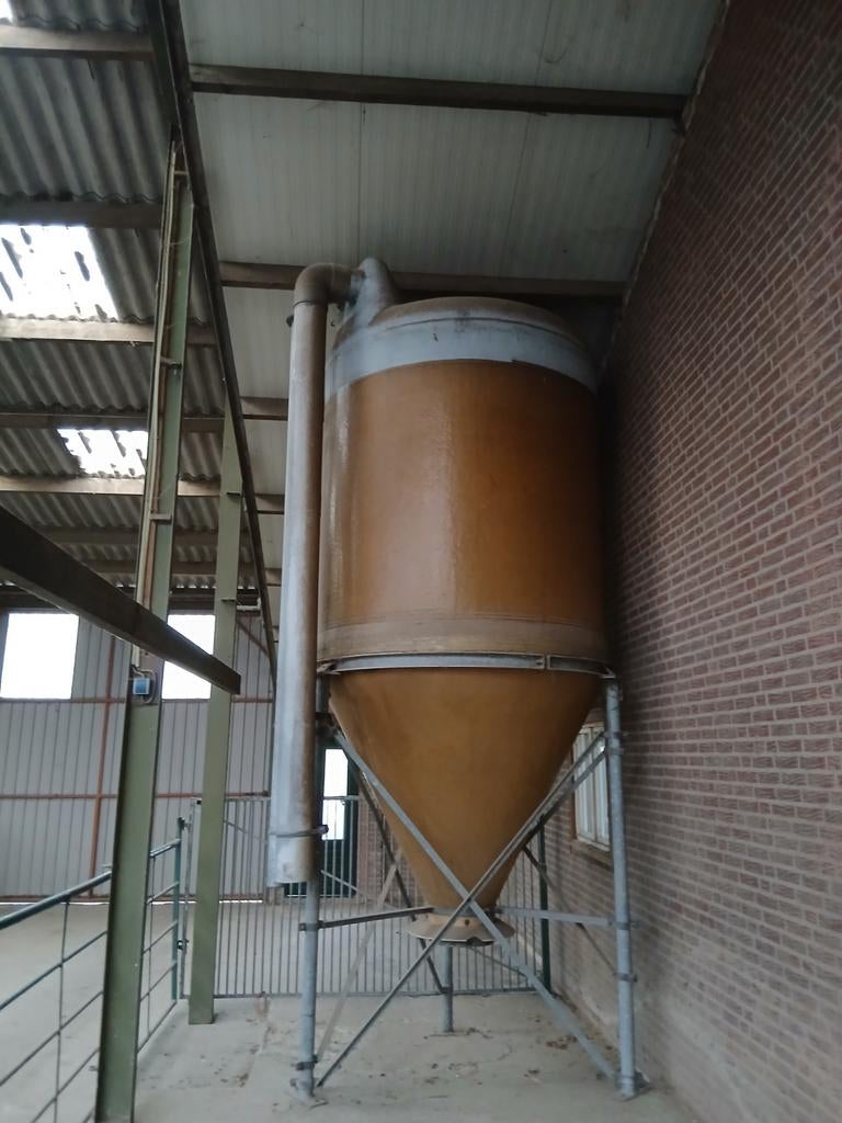 Polyester silo 10 m3 met sterk stalen frame, Dieren en Toebehoren, Dierenvoeding, Ophalen