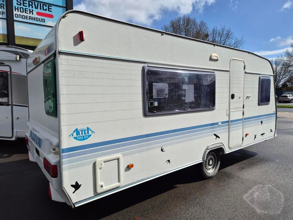 ADRIA ALTEA 502DT 3 pers. triple stapelbed & voortent 1e eig, Caravans en Kamperen, Caravans, Bedrijf, Treinzit, Adria, Stikkenweg, 62
7021 BN  Zelhem, NL