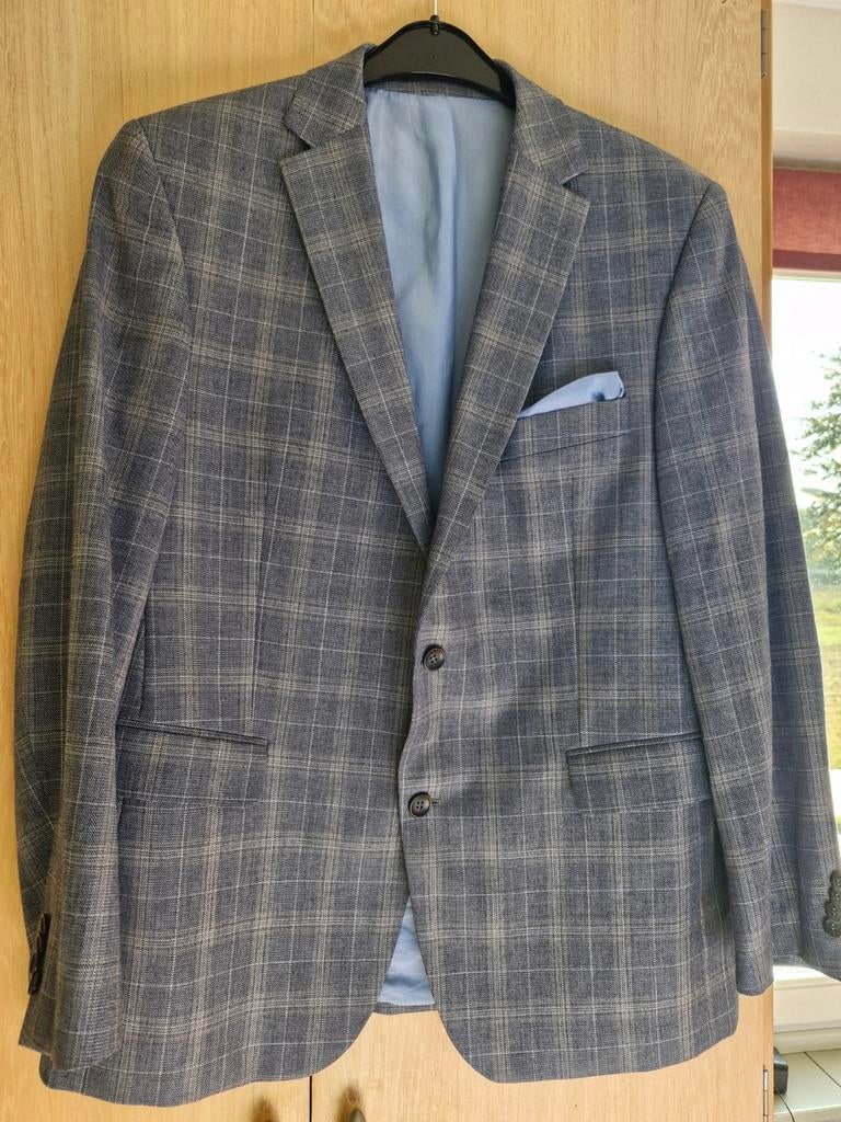 Carl Gross Zomercolbert - Maat M, Kleding | Heren, Kostuums en Colberts, Zo goed als nieuw, Maat 48/50 (M), Blauw, Ophalen of Verzenden