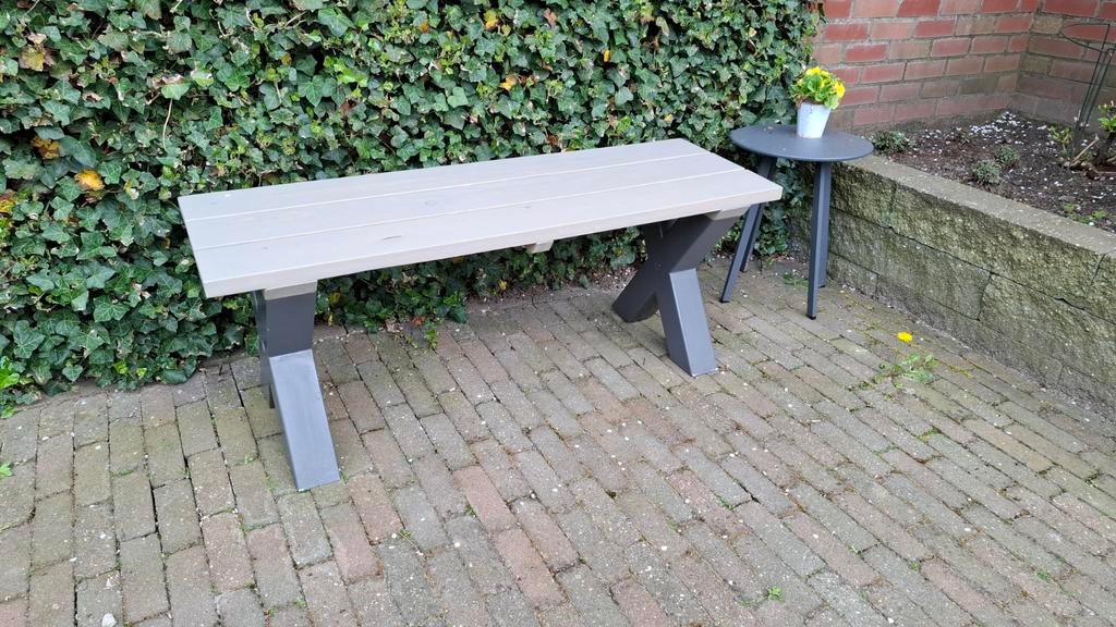 Bankje breedte 129
Hoogte 51
Diepte 41.5, Ophalen, Hout