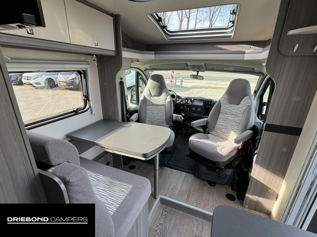 Hobby V65 GE Optima Ontour Enkele Bedden Fietsenrek Luifel S, Caravans en Kamperen, Campers, Airconditioning, Hobby, Airbags, Bedrijf