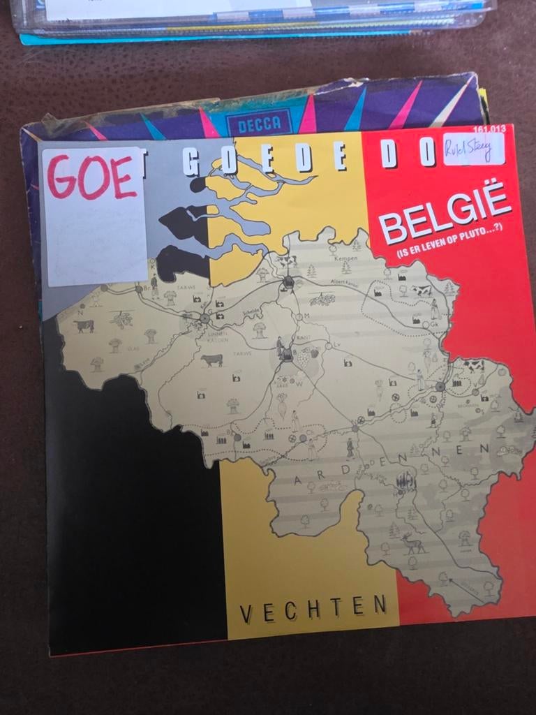 Goede Doede België (Is er leven op Pluto...?) Vinyl, Cd's en Dvd's, Ophalen of Verzenden, Gebruikt, 7 inch, Nederlandstalig