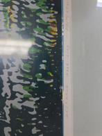 Frits Kroon - Zeefdruk "De KLUIS" (naar Lino), Antiek en Kunst, Ophalen of Verzenden