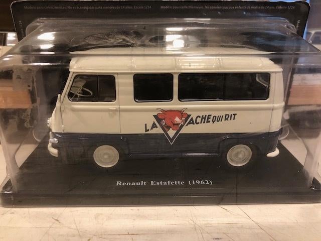 1:24 Renault Estafette La Vache Qui Rit Hachette nieuw, Hobby en Vrije tijd, Modelauto's | 1:24, Ophalen of Verzenden, Nieuw, Bus of Vrachtwagen