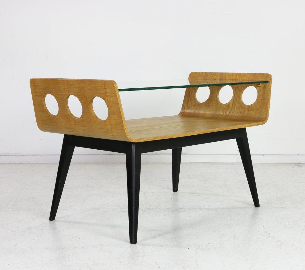 Cor Alons salontafel, Den Boer Gouda, jaren '50, Huis en Inrichting, Tafels | Salontafels, Ophalen, 50 tot 75 cm, Minder dan 50 cm
