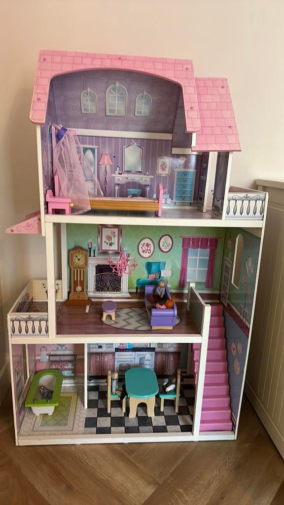 Kidkraft, Ophalen of Verzenden, Gebruikt, Poppenhuis