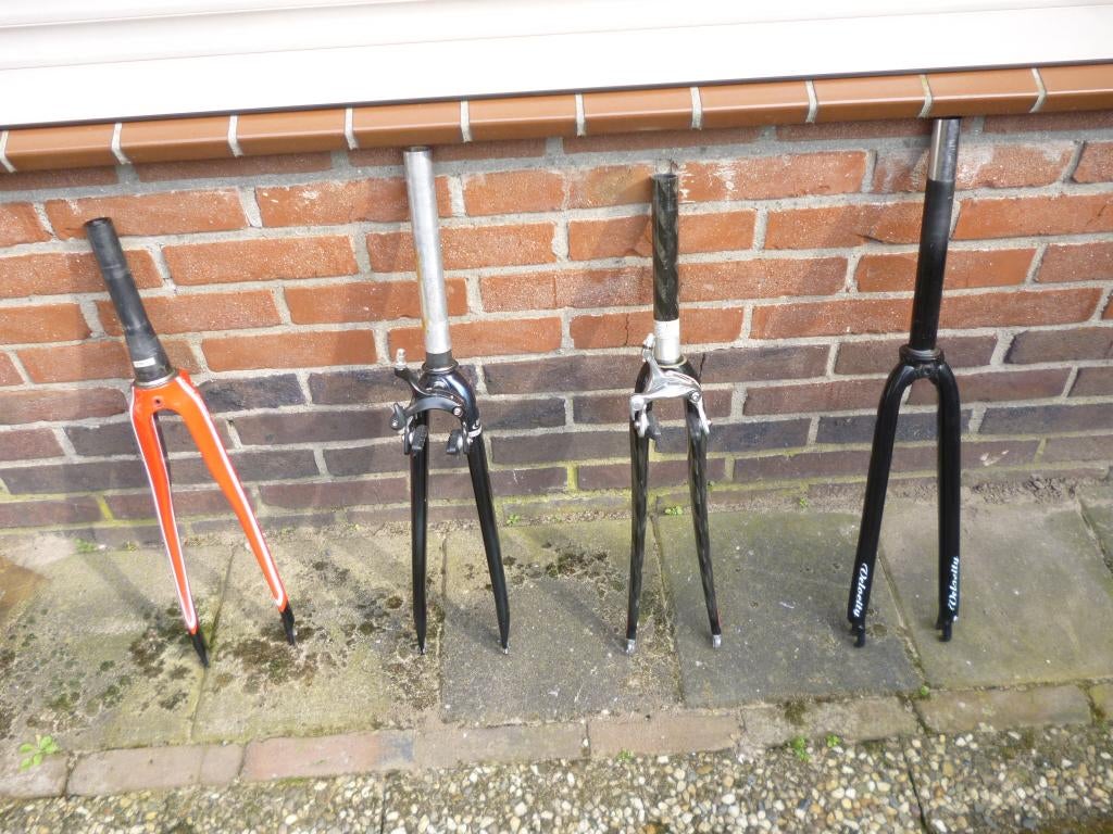 voorvorken racefiets carbon oa bontrager/merckx, Ophalen of Verzenden, Zo goed als nieuw, Voorvork