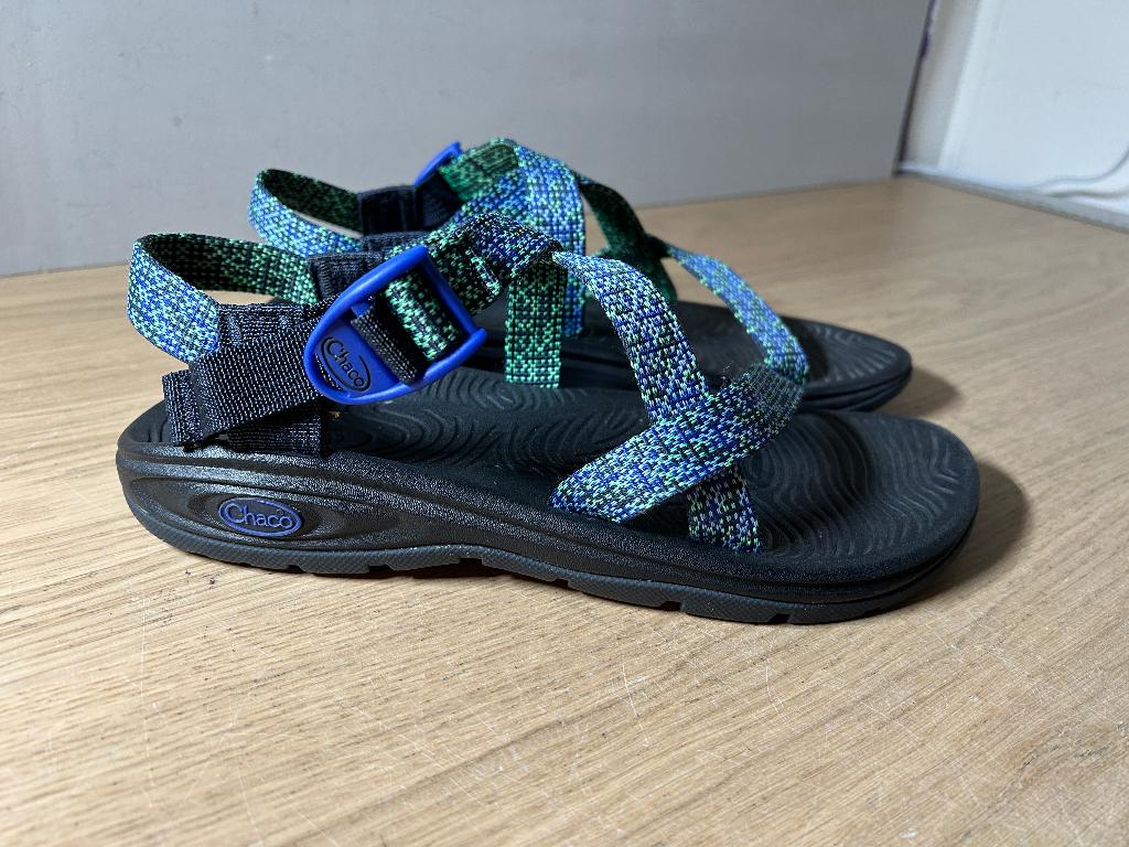 Chaco Sandalen Blauw Maat 40, Blauw, Chaco, Zo goed als nieuw, Sandalen of Muiltjes