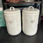 Riviera maison voorraad potten (2) 1 koop, Ophalen of Verzenden, Zo goed als nieuw, Overige materialen, Pot, Bus of Blik