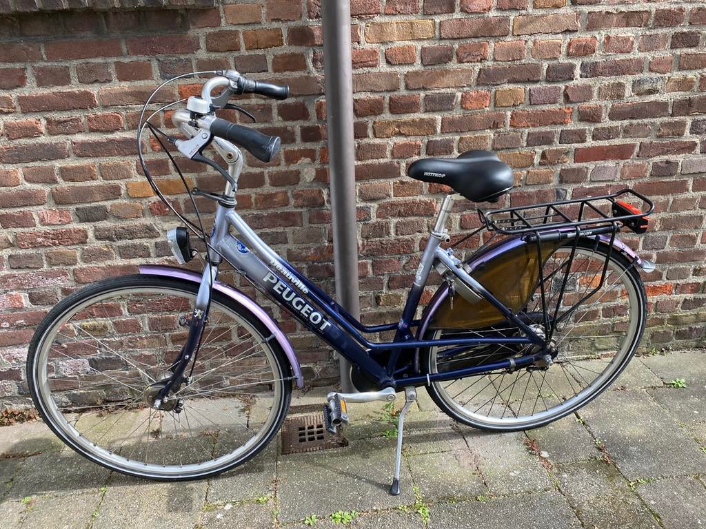 Peugeot Deauville Hybride stadsfiets, Gebruikt, 47 tot 50 cm, Versnellingen, Ophalen