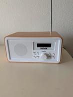 Denver DAB-30 DAB+ FM Radio - Houten Look, Ophalen of Verzenden, Zo goed als nieuw, Radio