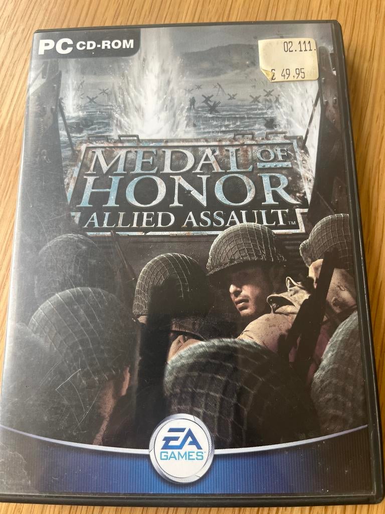 3 PC Games: Medal of Honor Allied Assault, Spearhead, Wolfen, Gebruikt, Shooter, 1 speler, Ophalen of Verzenden