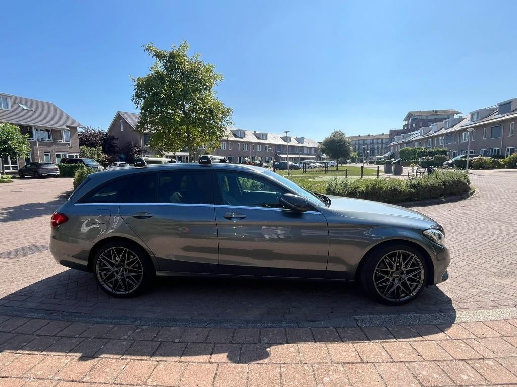 Mercedes-Benz C-Klasse C200 d 136pk 9G-TRONIC 2017 Grijs, Auto's, Mercedes-Benz, Automaat, 1800 kg, Euro 6, 4 cilinders