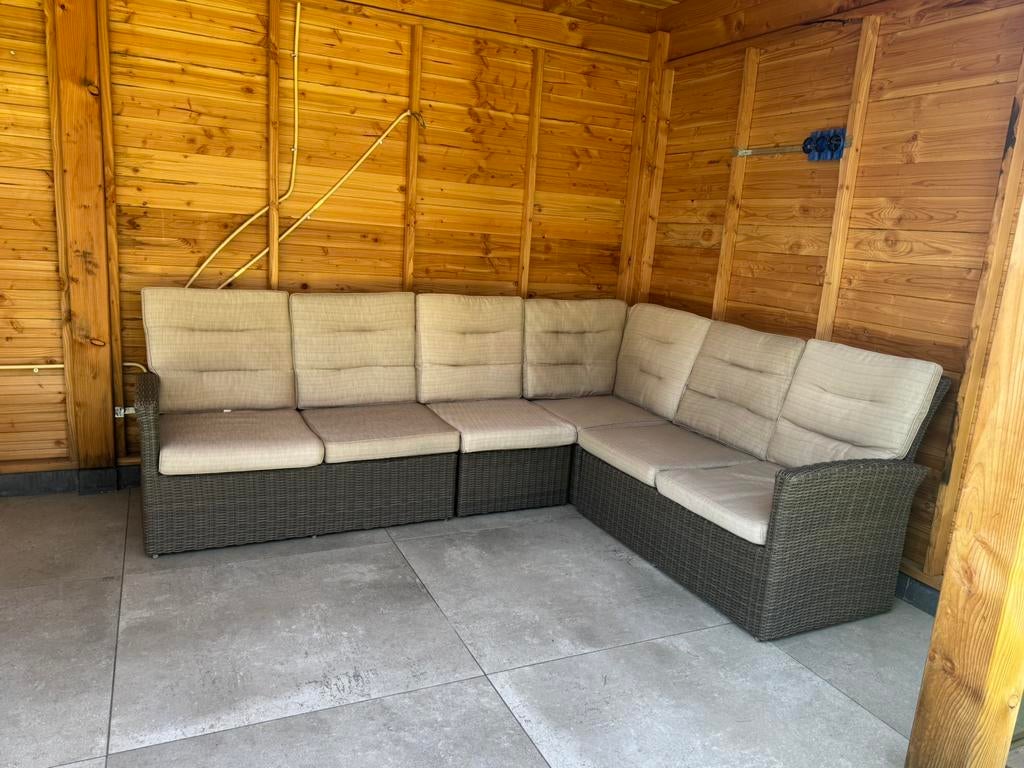 Hartman loungeset, Rotan, Ophalen of Verzenden, Zo goed als nieuw, Loungeset