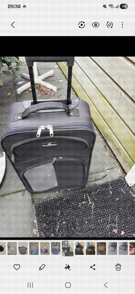 Koffer, Ophalen of Verzenden, Hard kunststof