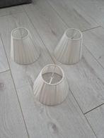 Mooie Organza lampenkapjes, Huis en Inrichting, Lampen | Lampenkappen, Ophalen, Wit, Rond, Nieuw