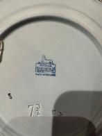 Petrus Regout & Co. Maastricht bord - Stadhuis Rotterdam, Antiek en Kunst, Antiek | Keramiek en Aardewerk, Ophalen of Verzenden