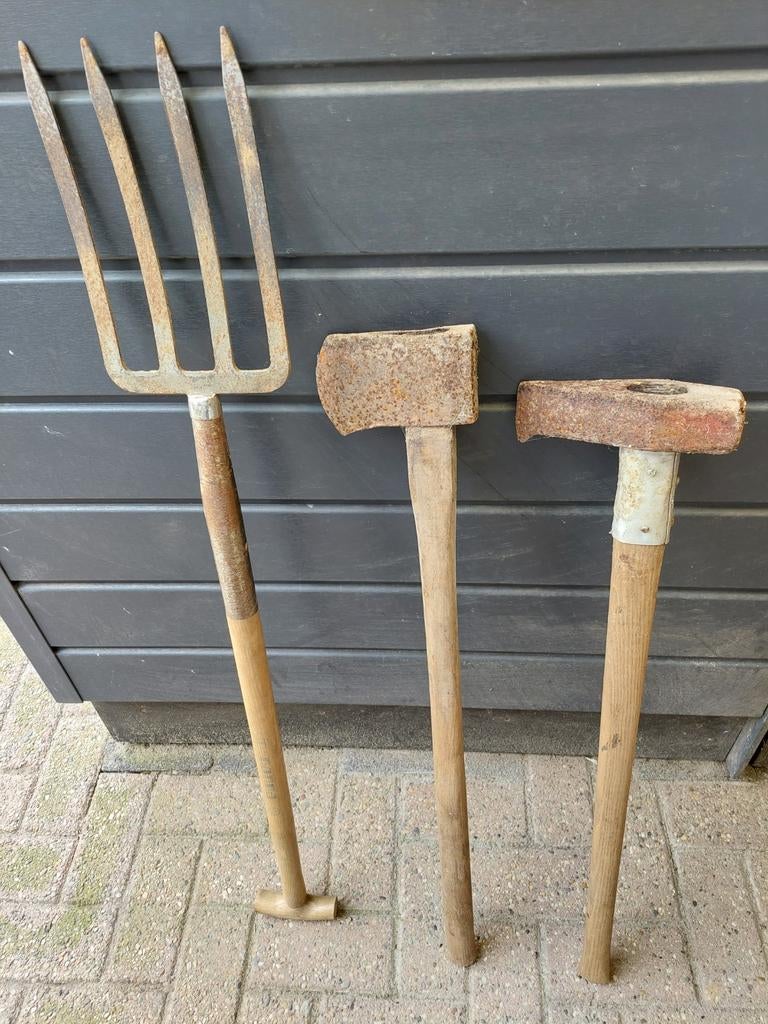 Gereedschap, Tuin en Terras, Hand-tuingereedschap, Ophalen, Bijl