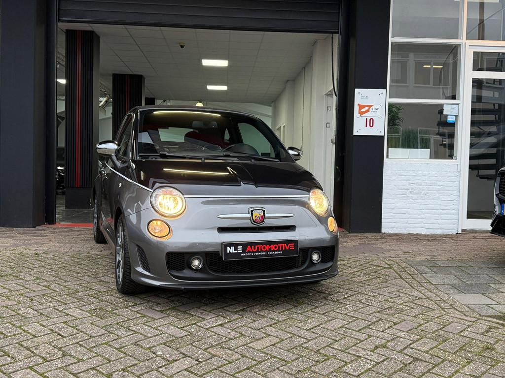 Fiat 500 1.4 T-Jet Abarth Elaborabile, Auto's, Voorwielaandrijving, 135 pk, 4 cilinders, Leder