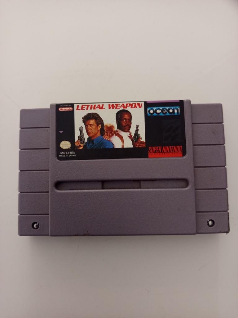 Lethal Weapon ntsc snes, 1 speler, Verzenden, Gebruikt, Vanaf 3 jaar