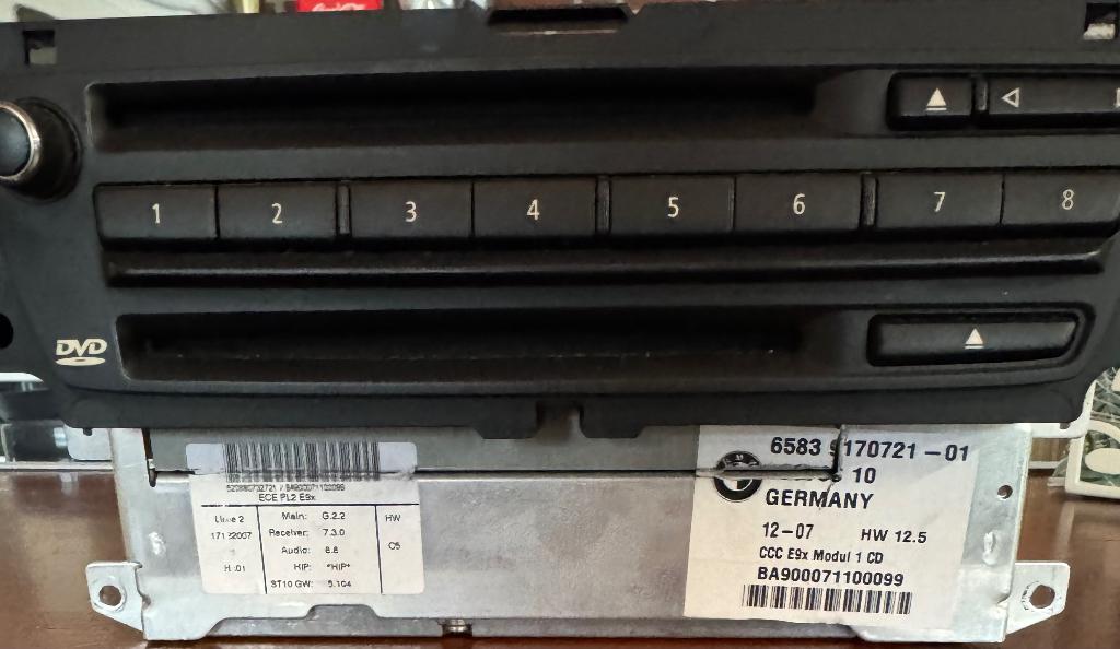 BMW E9x Navigatie, Audio systeem, Ophalen, Gebruikt, BMW