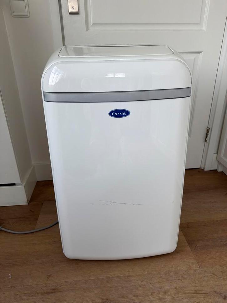 Carrier 51QPD12N7S Mobiele Airco - Krachtige Koeling, Witgoed en Apparatuur, Airco's, Gebruikt, Mobiele airco, 60 tot 100 m³, 3 snelheden of meer