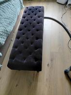 Voetenbank zwart, Ophalen, Minder dan 50 cm, Gebruikt, 125 cm of meer