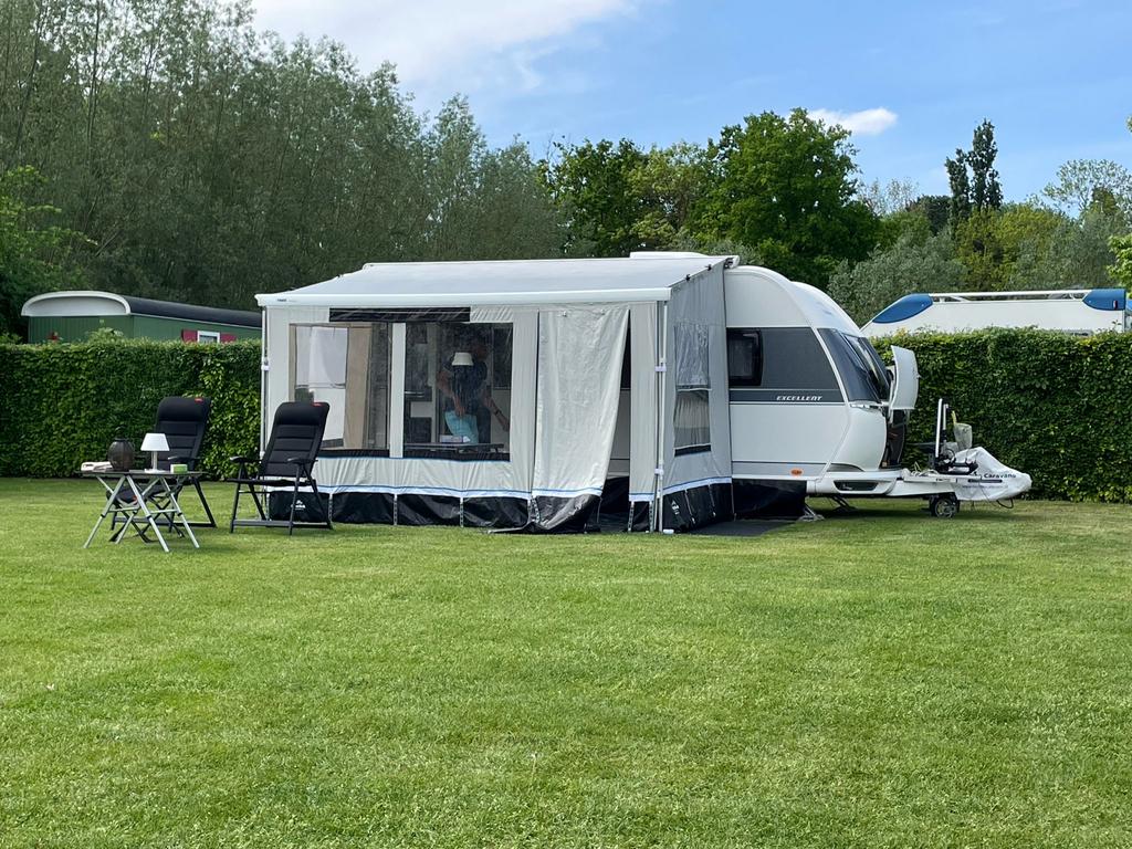 Luifeltent obelink queens voor en zijwanden 4.00 m luifel, Ophalen, Zo goed als nieuw, Overige merken