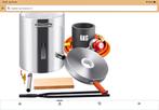Vevor smeltoven set als nieuw 1x gebruikt, Ophalen of Verzenden, Gebruikt, Minder dan 150 ampère, Overige typen