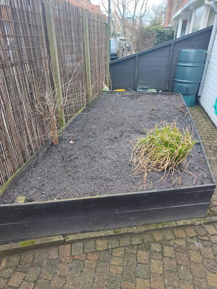 Zwarte grond / moestuin, Dieren en Toebehoren, Vogels | Hokken en Kooien, Vogelkooi, Metaal, Ophalen