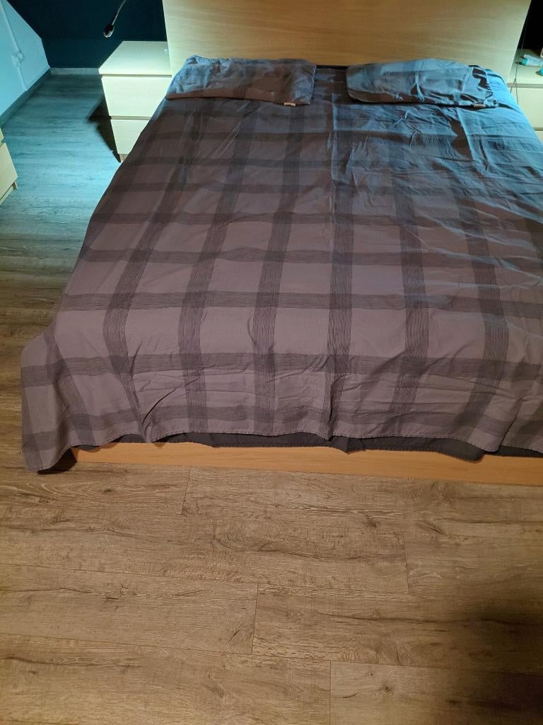 dekbedovertrek walra 100% katoen 2persoons, Gebruikt, Dekbedovertrek, Tweepersoons, Ophalen of Verzenden