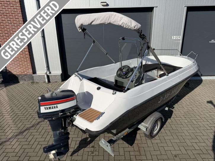 Nette Laguna 500 Consoleboot Sloep incl. Yamaha 40PK 2-takt, Watersport en Boten, Vis- en Consoleboten, Gebruikt, 30 tot 50 pk