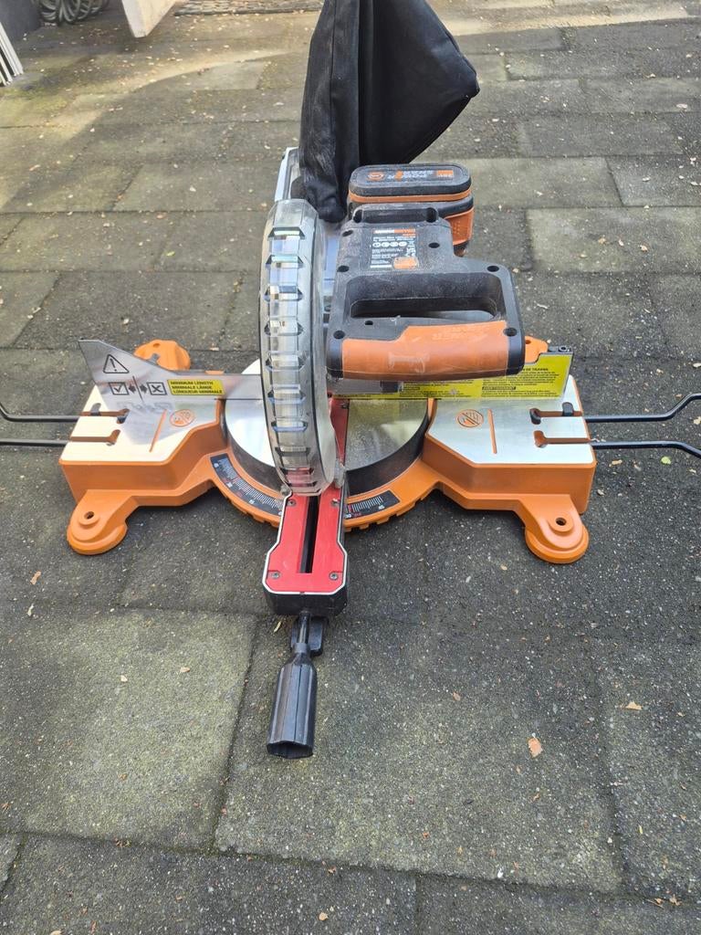 Worx Nitro WX845 afkortzaag, Doe-het-zelf en Verbouw, Gereedschap | Zaagmachines, Ophalen of Verzenden