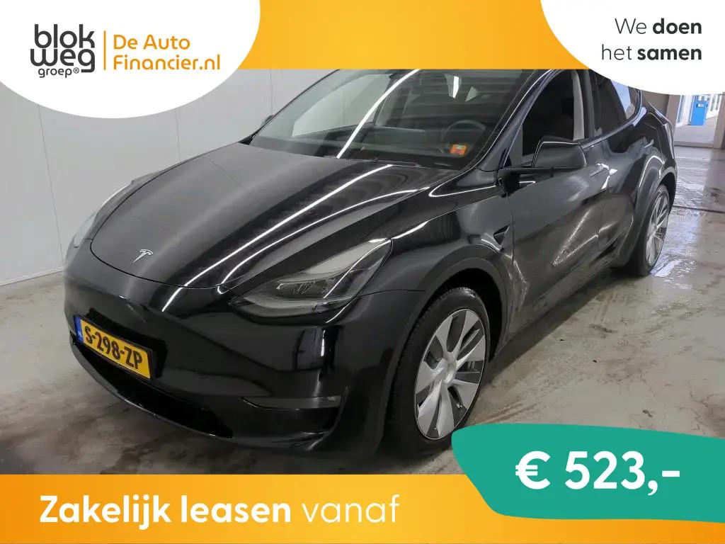Tesla Model Y Long Range AWD 75 kWh LAGE KM! / € 37.950,00, Auto's, Tesla, Gebruikt, Zwart, 351 pk, 1600 kg