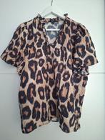 Als nieuwe leopard/panter top/blouse van Shoeby maat XL, Ophalen of Verzenden, Zo goed als nieuw, Maat 46/48 (XL) of groter, Bruin