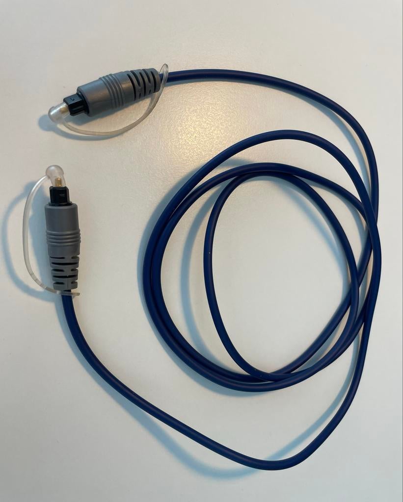 Optische Toslink kabel 1,5 m, Ophalen of Verzenden, Gebruikt, Minder dan 2 meter, Optische kabel