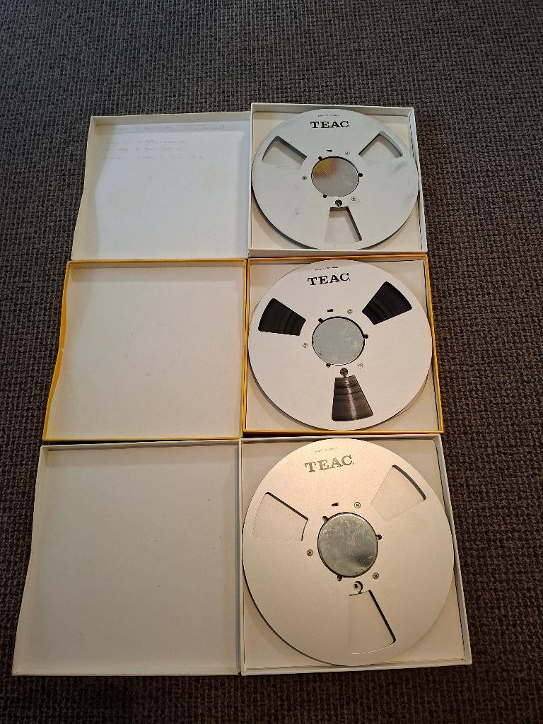 bandrecorder banden, Audio, Tv en Foto, Bandrecorders, Ophalen, Onderdeel, Met banden