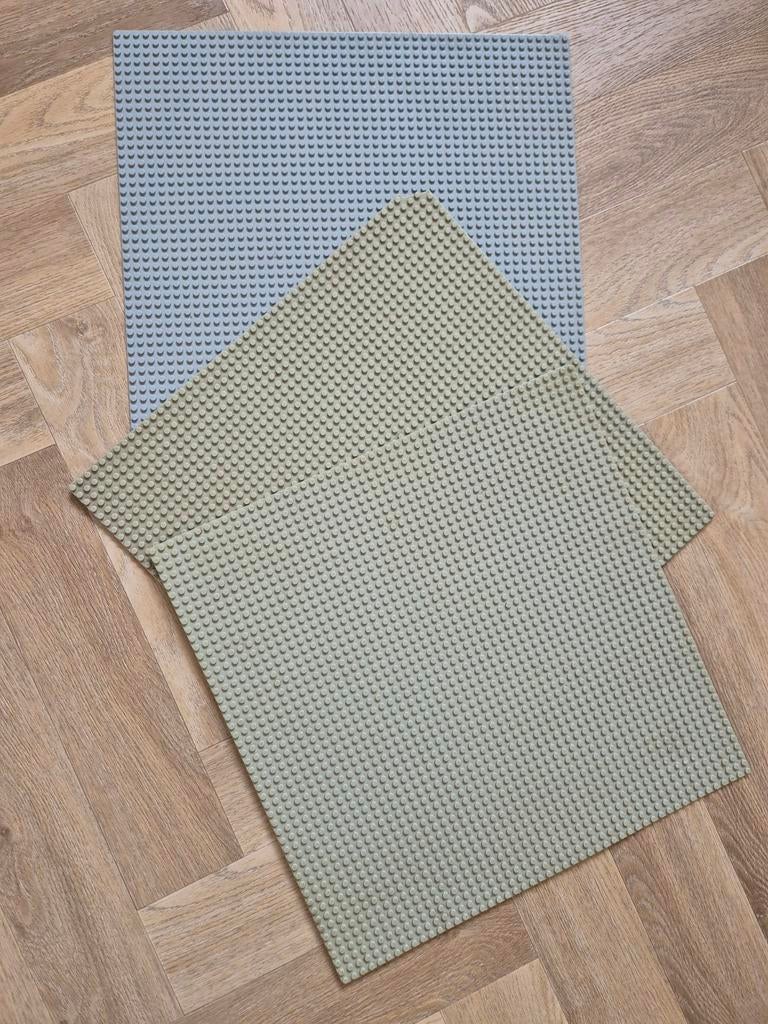3 lego bouwplaten grondplaten baseplates 50x50, Lego, Ophalen of Verzenden, Compleet, Grondplaat