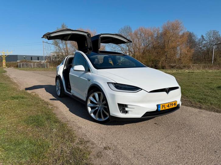 Tesla Model X 90D 6p trekhaak, Auto's, Tesla, Particulier, Model X, 4x4, ABS, Achteruitrijcamera, Adaptieve lichten, Adaptive Cruise Control
