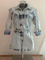 Denim Jumpsuit merk Nikkie maat 38 100% katoen, Ophalen of Verzenden, Zo goed als nieuw, Maat 38/40 (M), Blauw