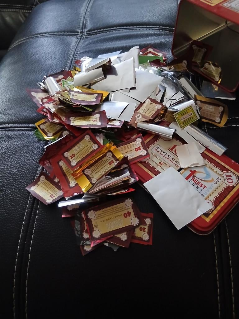 Douwe egberts zegels, Ophalen of Verzenden, Winkel, Super of Benzinepomp, Zegels, Bonnen of Punten