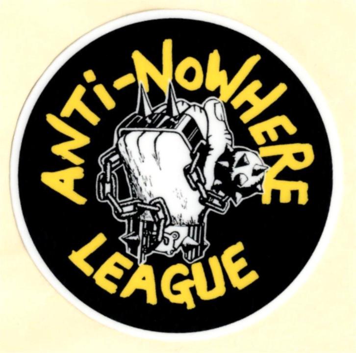 Anti-Nowhere League sticker, Verzamelen, Muziek, Artiesten en Beroemdheden, Nieuw, Foto of Kaart, Ophalen of Verzenden