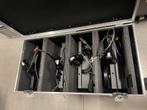 4 x led blinder in flightcase, Ophalen, Zo goed als nieuw, Licht