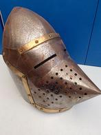 Middel-eeuwse helm # 2 , replica , geroeste staat, Verzenden, Landmacht, Helm of Baret
