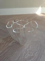 Vintage Design Luigi Massoni voor Guzzini plexiglas vaas, Ophalen of Verzenden, Glas, Minder dan 50 cm