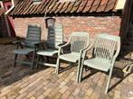 4 tuinstoelen, merk Hartman, Ophalen, Zo goed als nieuw, Kunststof, Stapelbaar